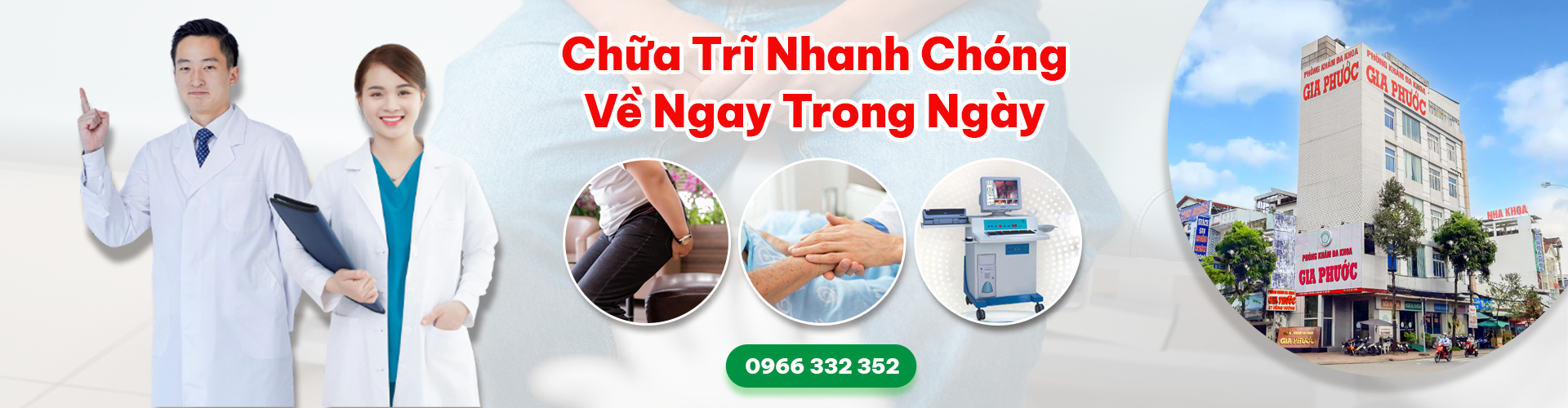 Chữa trĩ nhanh chóng - Về ngay trong ngày tại phòng khám đa khoa Gia Phước